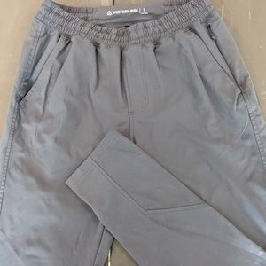 Western rise pants